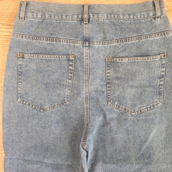 EUC Aelfric Eden Classic Blue Denim Women's Jeans, Size M - Picture 5 of 6